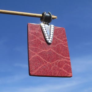 Coral pendant silver 925
