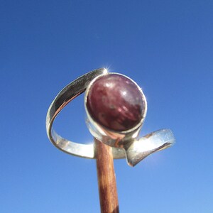 Ruby - ring size. 18 - Silver 925