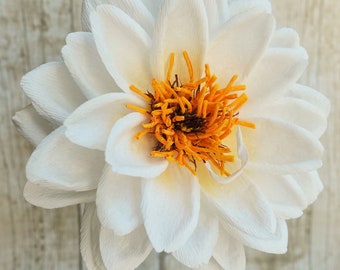 Crepe Paper Flower - Dahlia - Handmade