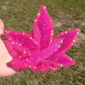 Pink Leaf Ashtray