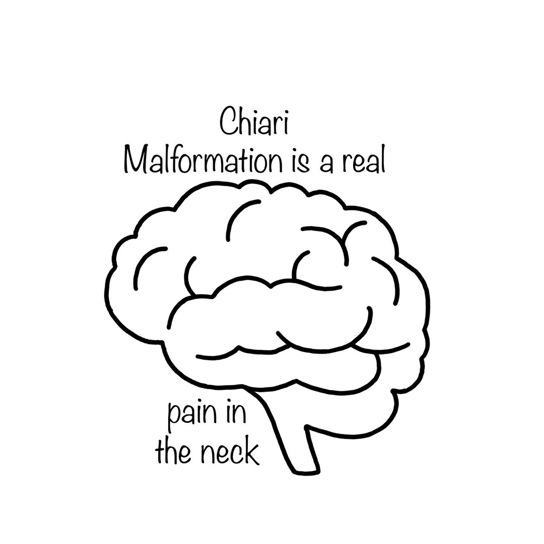 Pain in the Neck Chiari Malformation Svg Chiari Malformation Awareness