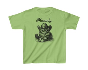 Kids - Meowdy T-Shirt - Tee