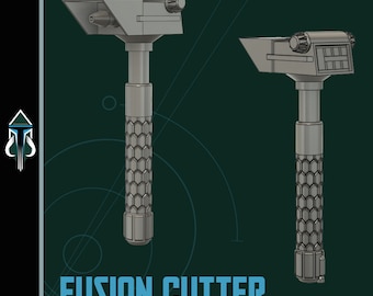 Fusion Cutter - Mandalorian Cosplay Tool Prop (Digital Download)