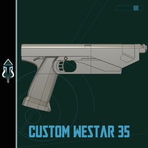 Westar 35 Blaster - Mandalorian Cosplay (Digital Download)