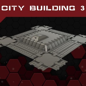 City Building 3 - 6mm Sci-Fi City Terrain STL files