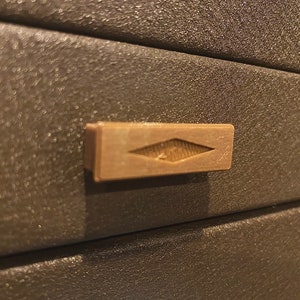 Kennedy Style Tool Box 3D Printed, Custom Drawer Pulls