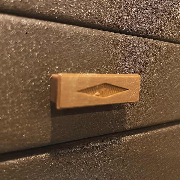 Kennedy Style Tool Box 3D Printed, Custom Drawer Pulls