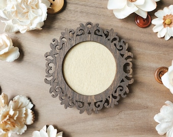 Mini Embroidery Frame 4 | Ornament Frame, Mini Frame, Vintage Frame for Hand Embroidery, Cross Stitch, Crewel, Needlepoint, Thread Painting