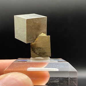 Inter-grown Pyrite Cube