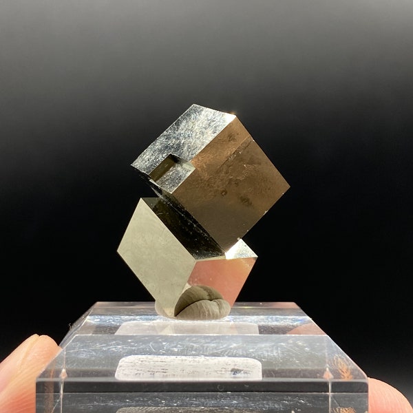 Inter-grown Pyrite Cube
