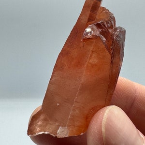 Red Hematite included Quartz Orange River Namibia