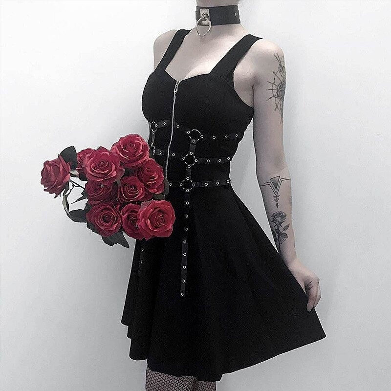 sexy punk dress
