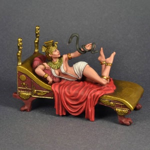 Toy soldier Cleopatra,Elite item,collect,handpainted,tin miniature