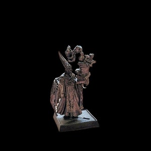 Tin fantasy figure Misan the Clairvoyant, Lions of Alahan, Confrontation Rackham