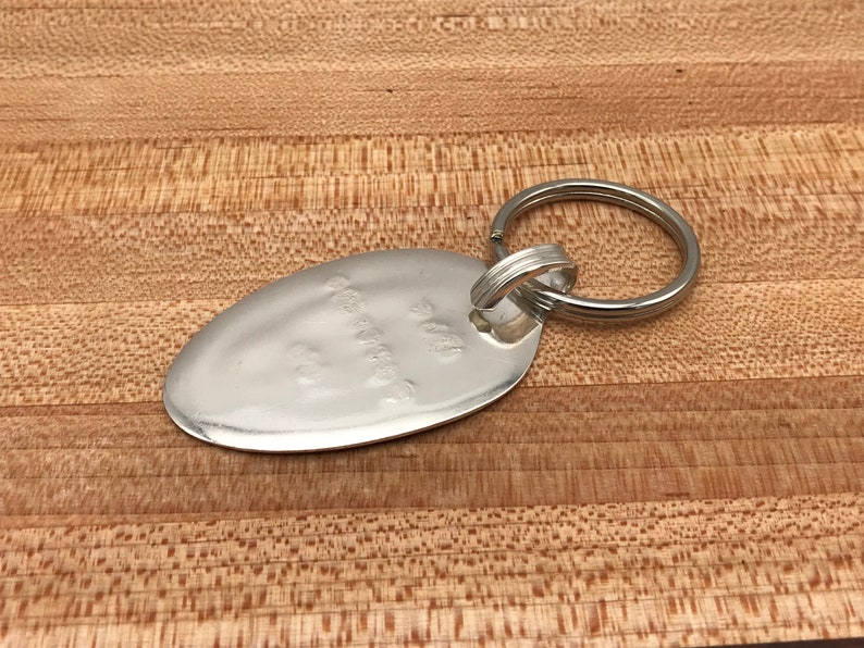 Unique Gift Custom Keychain Keychain Stamped Keychain