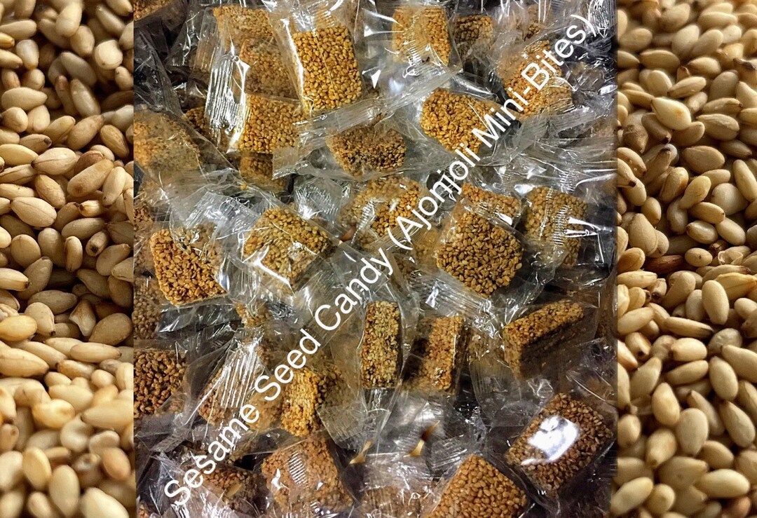 Sesame Seed Minibites. ajonjoli Etsy