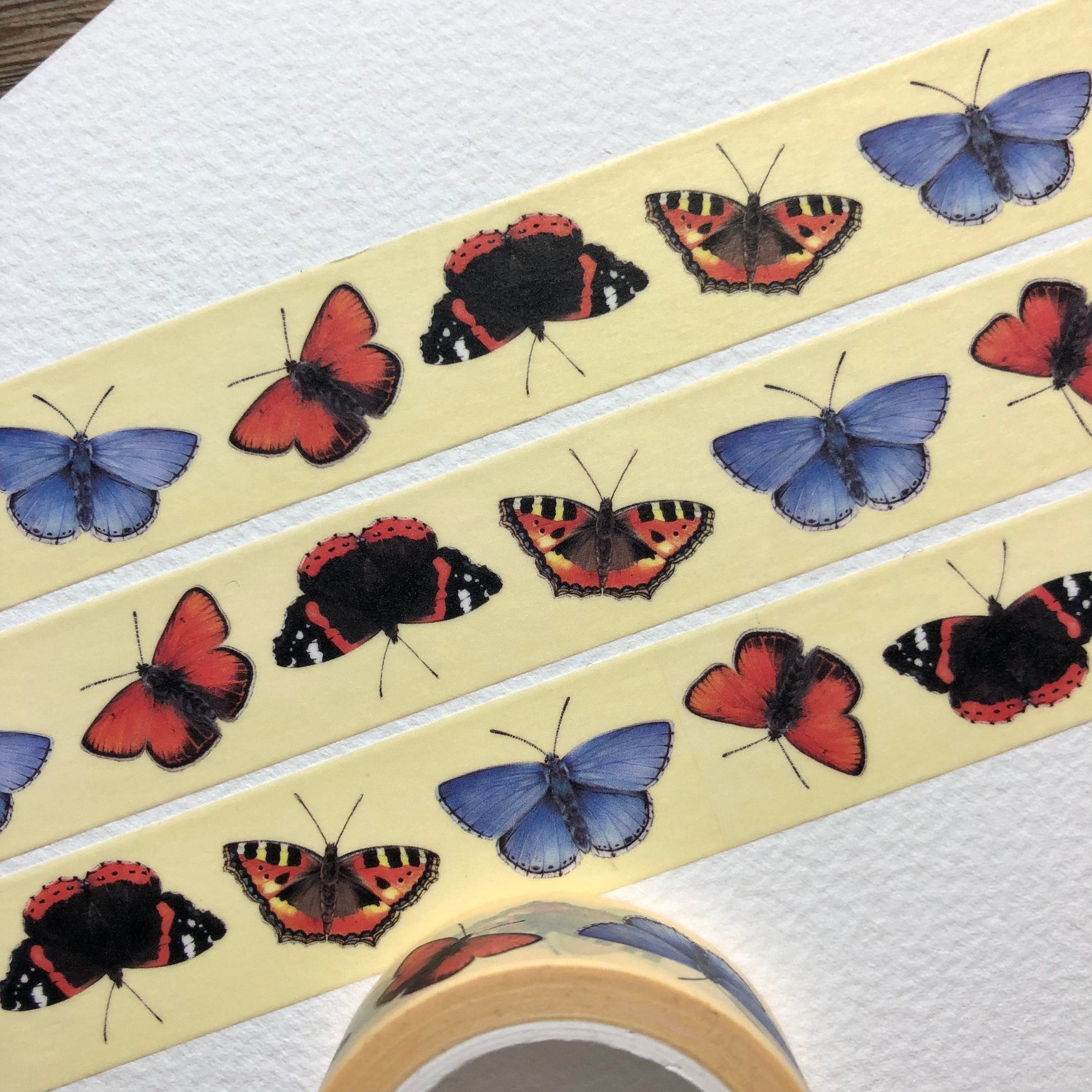 Butterfly washi tape 20mm X 10m