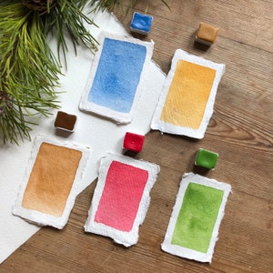 Watercolor paint set