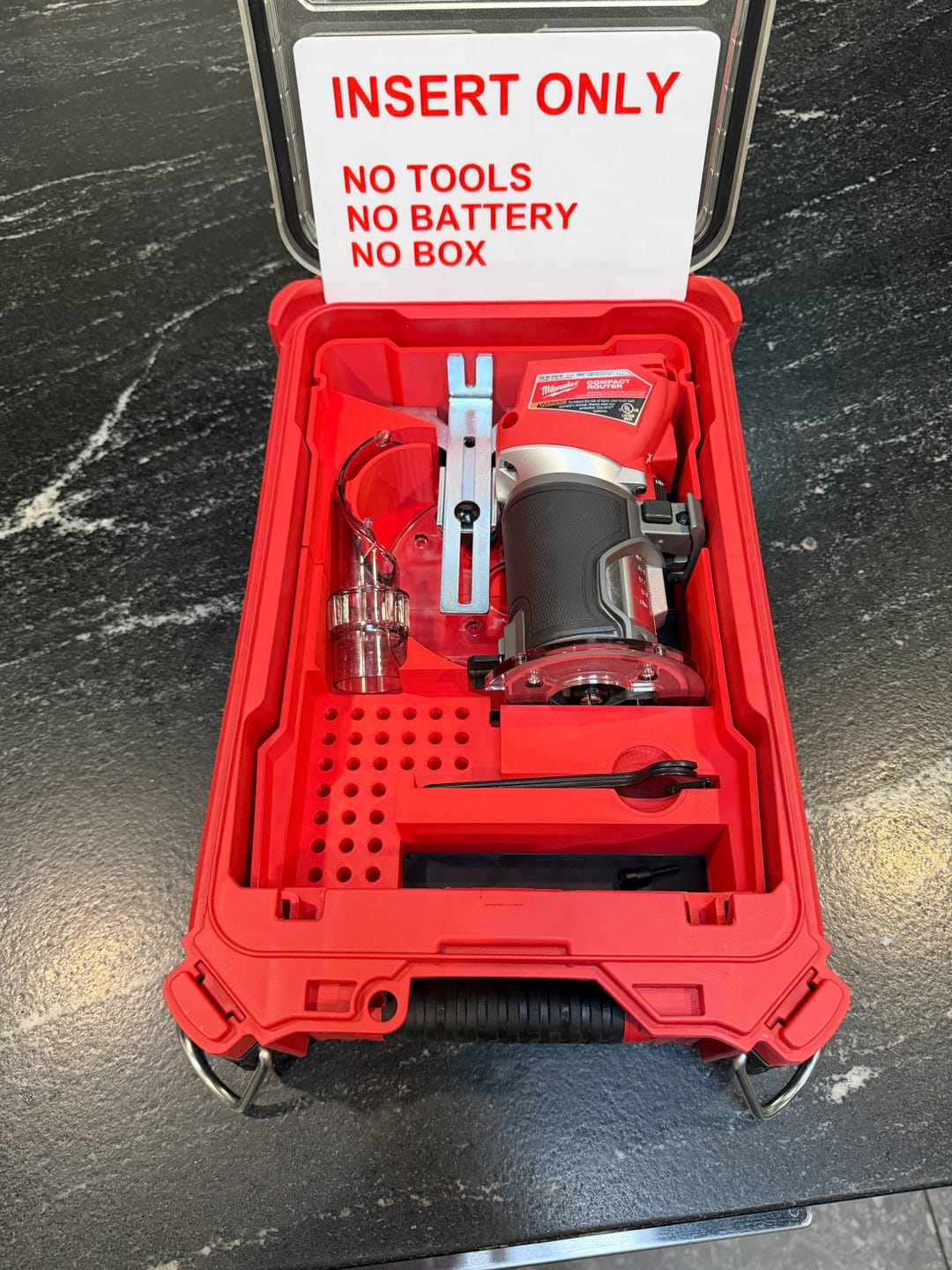 Milwaukee Compatible M18 Compact Router Organizing Insert Tray - Etsy