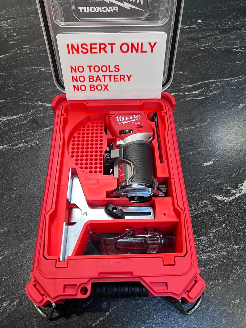 Milwaukee Compatable M18 Compact Router Organizing Insert Tray - Etsy
