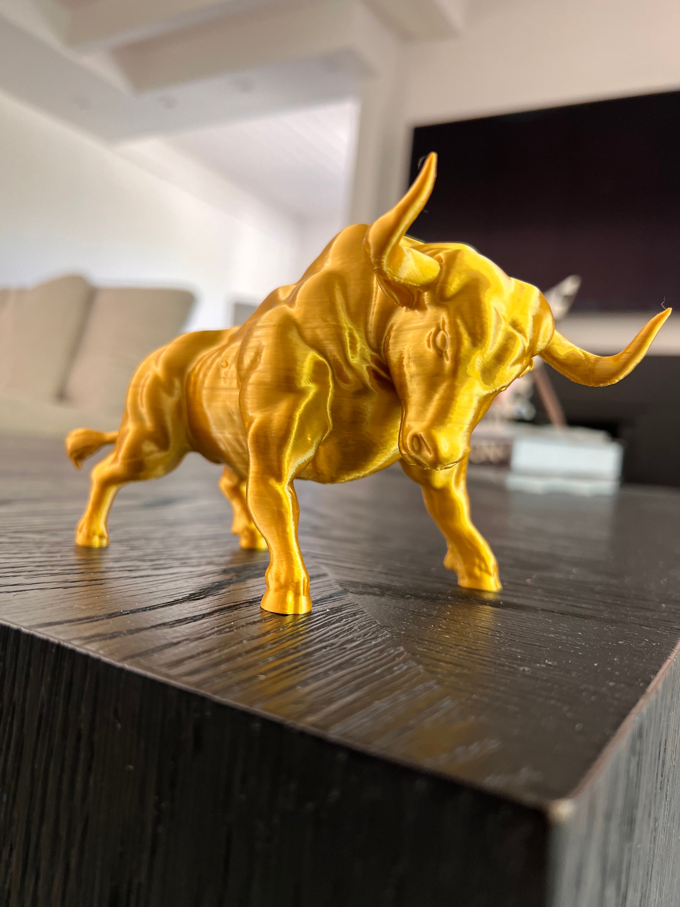 Bitcoin Bull Statue - Etsy