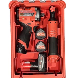 Milwaukee Compatable  M12 GEN 2 Impact Wrench & Ratchet Organizing Insert Tray