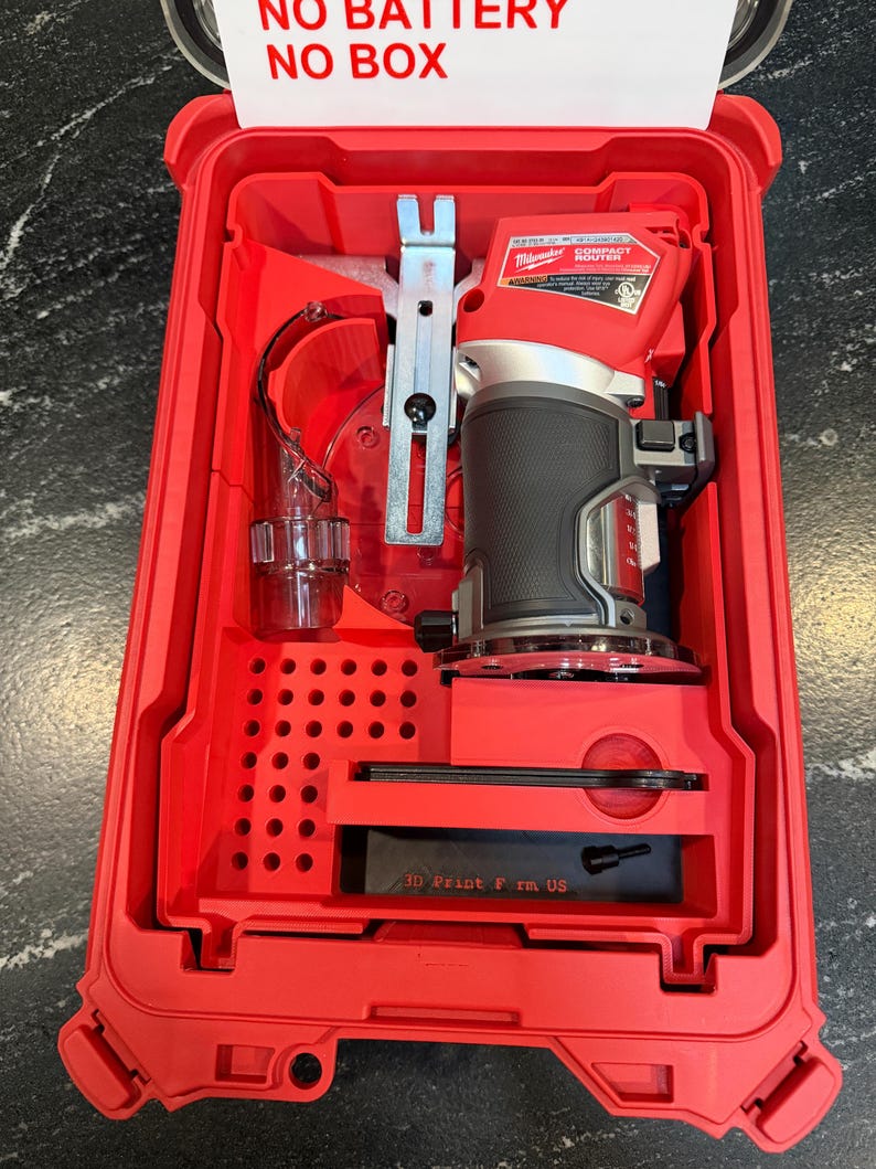 Milwaukee Compatible M18 Compact Router Organizing Insert Tray - Etsy
