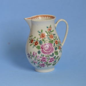 18th Century Worcester Porcelain Sparrow Beak Jug