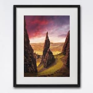 Isle of Skye Print, Scotland Print, Scottish Gift, Photography, Christmas Gift