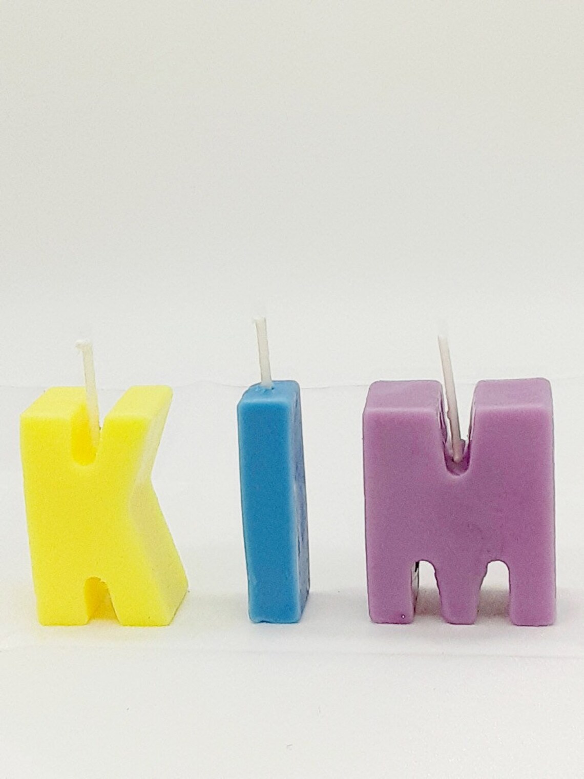 Letter Candles Etsy