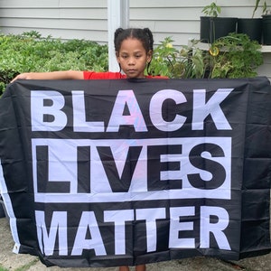 Black Lives Matter flag