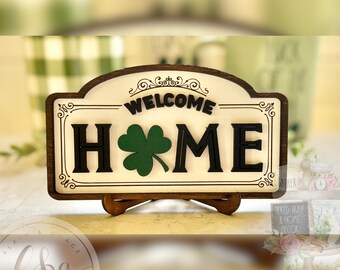 St. Patrick’s Day Collection - Welcome Home sign
