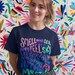 Into The Mystic Tee with Van Morrison Lyrics Artsy Music Graphic on Unisex Bella Canvas TShirt Plus Size Hippie Clothes for Gypsy Soul Women