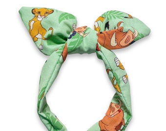 Lion King Animal Kingdom Lion Toss Knotted Headband