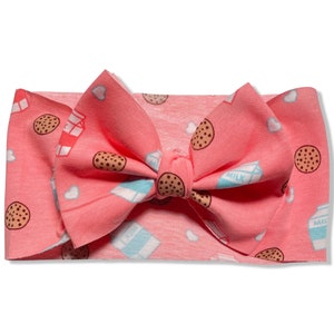 Cookies & Milk Pink Baby Headwrap