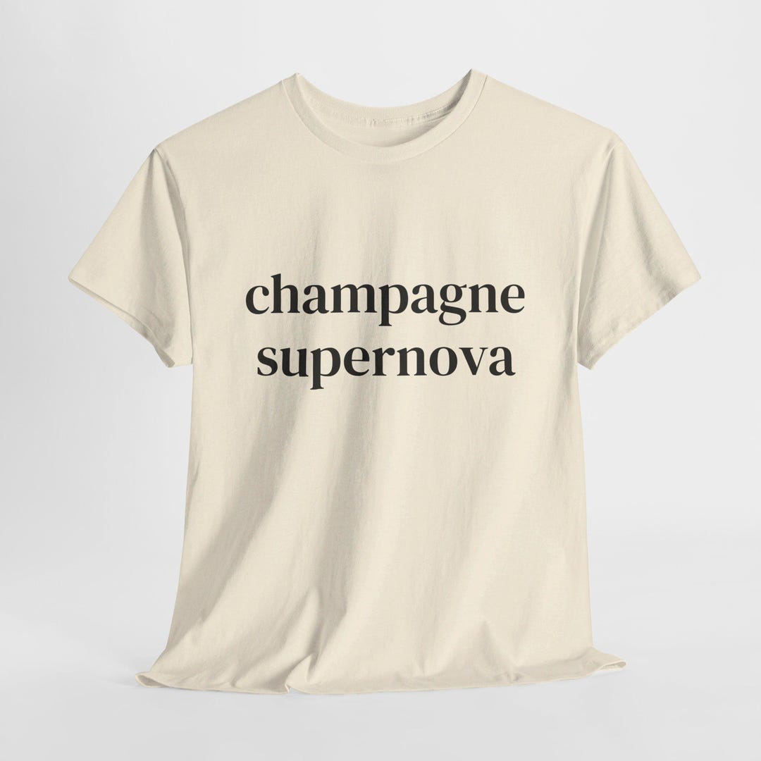Champagne Supernova T-shirt | Oasis Inspired Graphic Tee