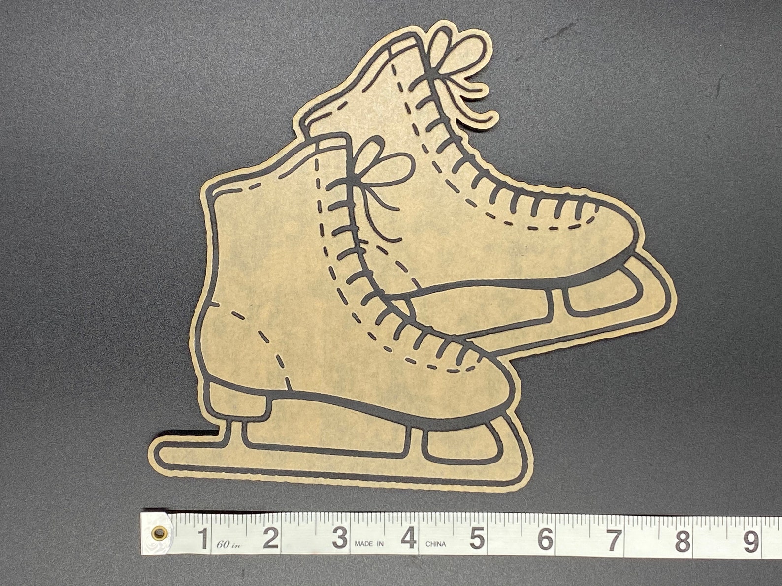 8 Ice Skates Silicone Mold Etsy