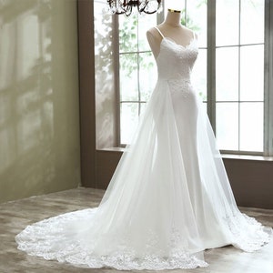 Custom Sleeveless Wedding Gown Dress Bridal Gown Wedding Dress Elegant Wedding Dress Floor Length