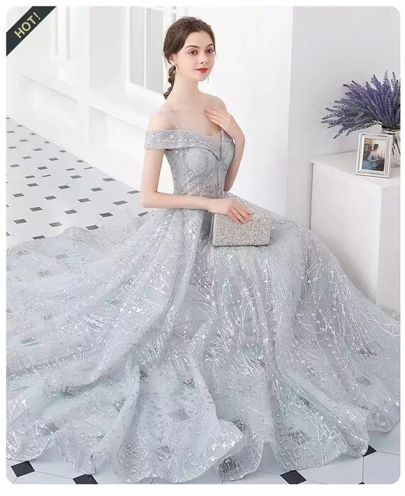 Gray ball best sale gown