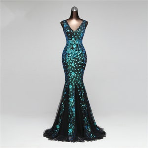 Custom Gown Dress Evening dress evening gown for women black blue rose gold Prom Dress Prom Dress Prom Gown Ball Gown dress