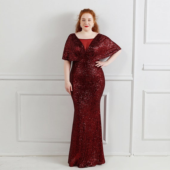 Custom plus size shop prom dresses