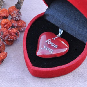 Handmade Glass Heart Pendant – Unique Multicolor Charm – Personalized Necklace Gift