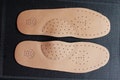 Orthopedic Leather Insoles – Soft Bison Leather, Breathable, Arch Support, Everyday Comfort, Handmade in Ukraine product logo