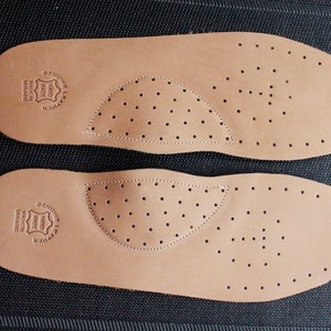 Leather Orthopedic Shoe Insoles