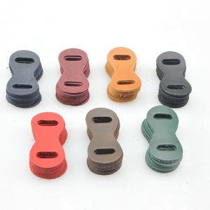 Leather Belt Links | DIY Leather Pieces for Crafting Belts – Custom Colors Available