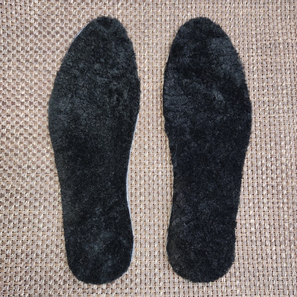 Fur insole   Insole made of natural fur and felt