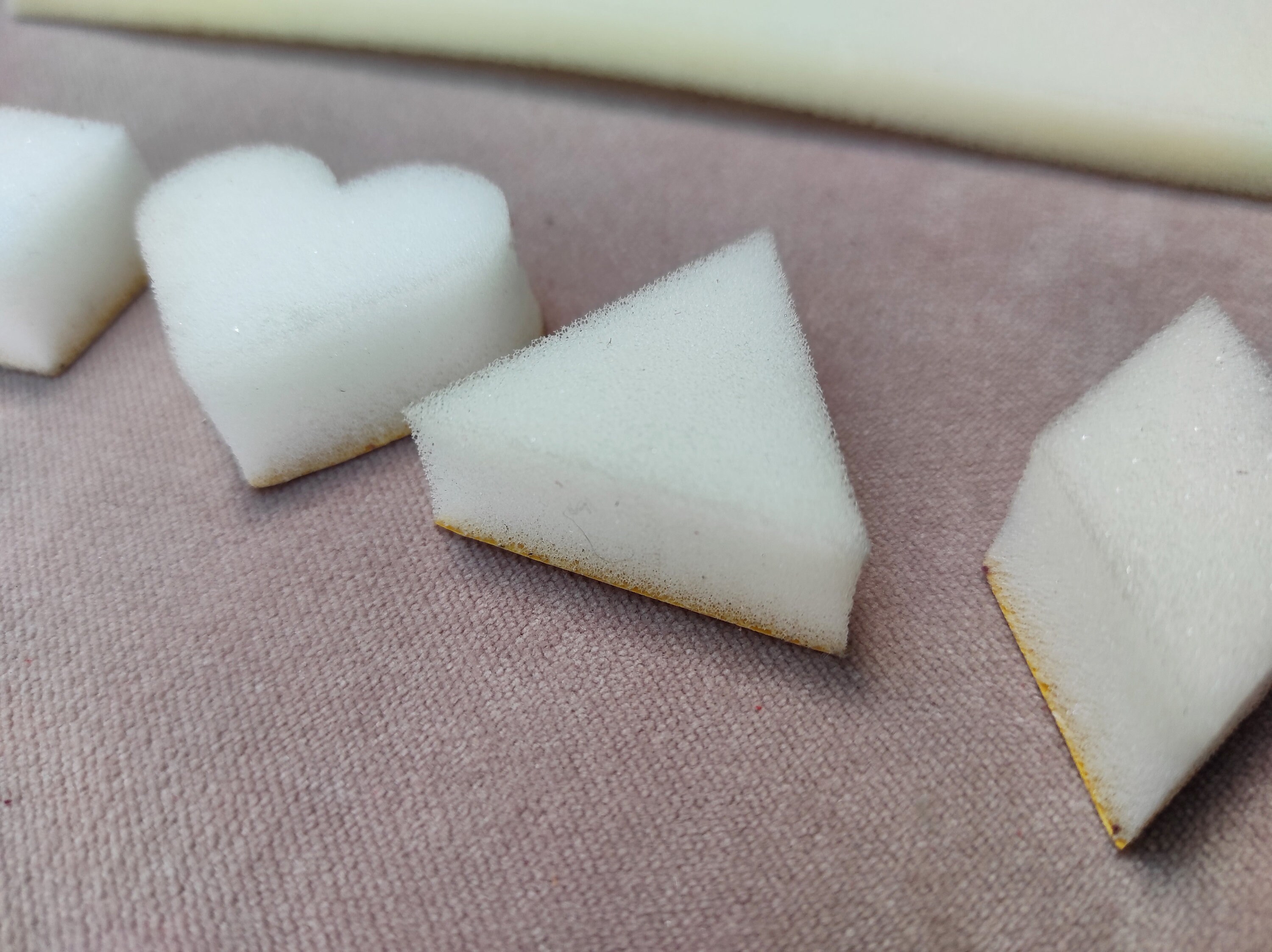 Selfadhesive Foam Shape Die Cuts Sticker Sponge Shape Etsy UK