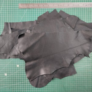 Lederreste 0,6kg (10 Stück) Reststücke Posamentenbesatz Rindsleder Lamm Haut Leder Mix Schmuck Sortiert