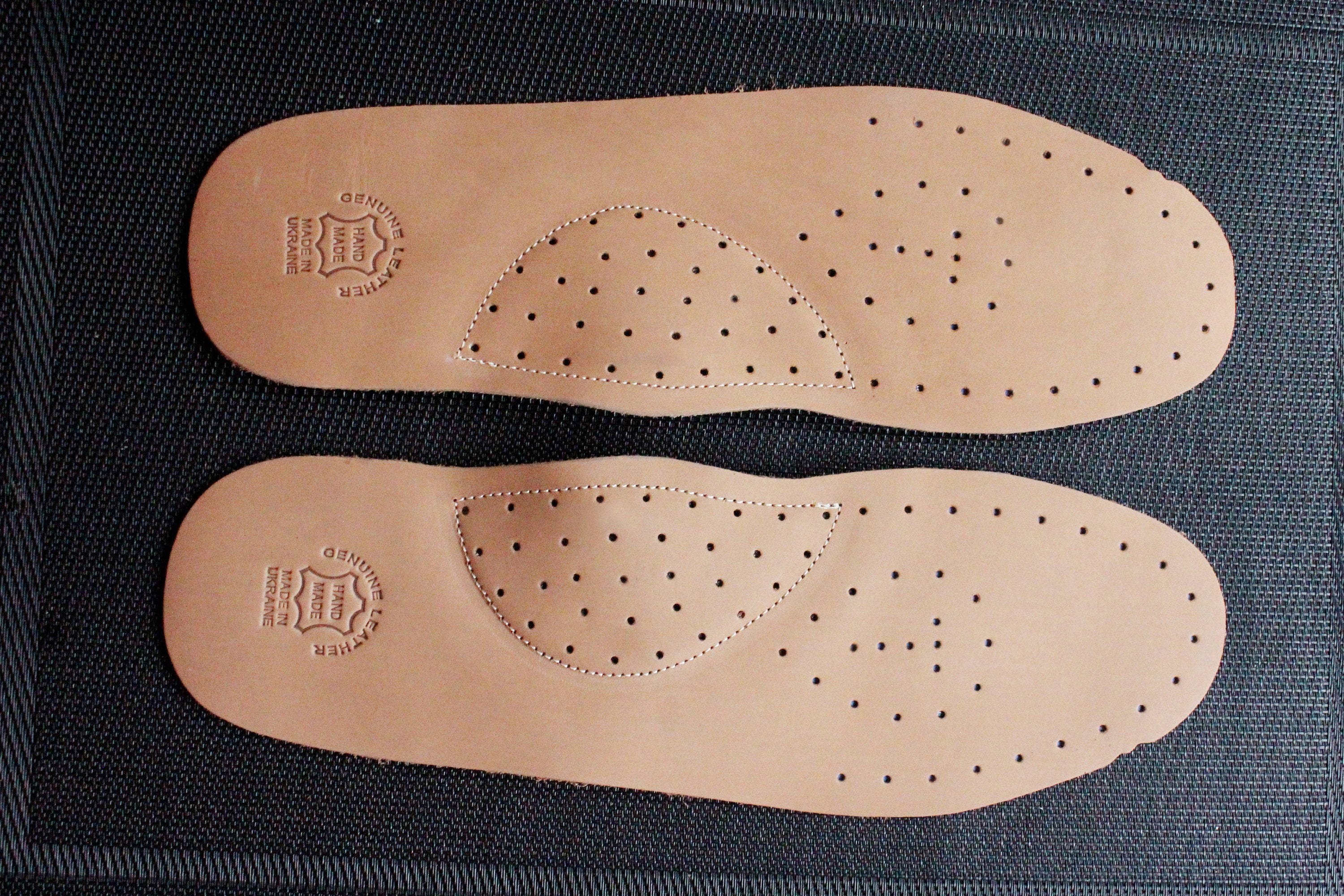 Leather Orthopedic Shoe Insoles Etsy UK