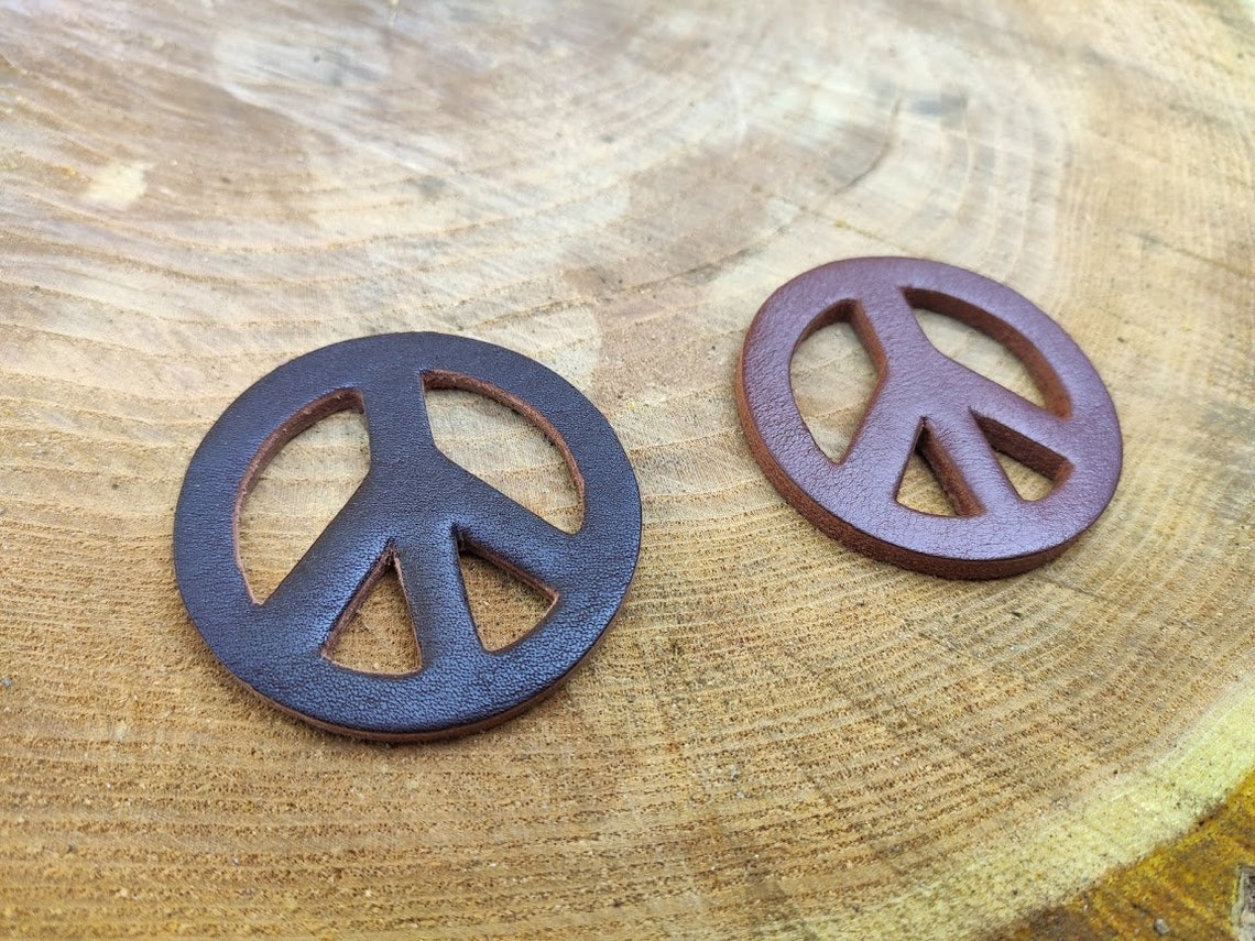 Leather blank.Leather patch | Etsy